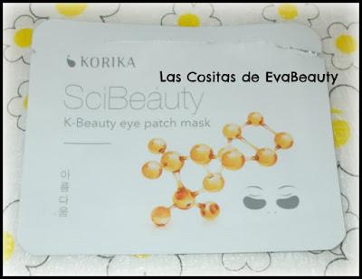 Probando mascarillas KORIKA cosmética coreana kbeauty parches ojos hidrogel korika cosmetica coreana notino