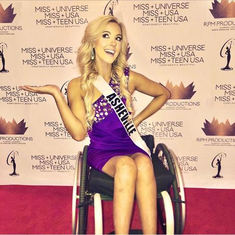 #Belleza: Conoce a Madeline Delp, la modelo en silla de ruedas que busca ganar Miss USA (FOTO)
