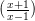 (\frac{x + 1}{x - 1})