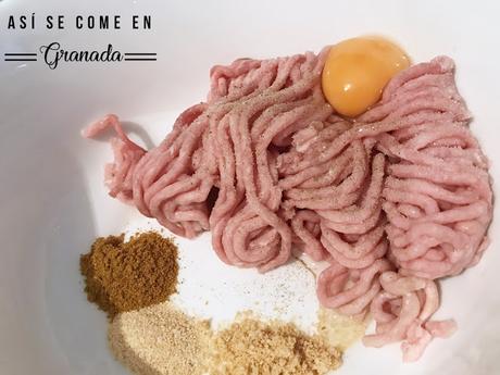 Hamburguesas al curry o light