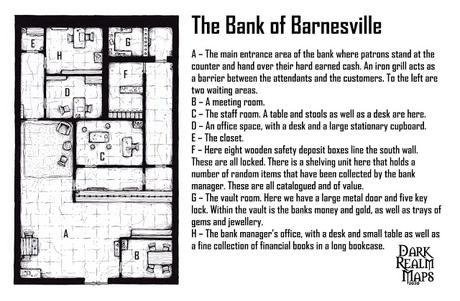 The Bank of Barnsville, de Dark Realm Maps, en descarga libre