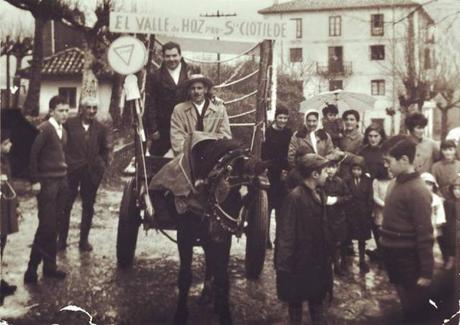 Cuestación de los vecinos de Hoz de Anero en beneficio del Hospital de Sta. Clotilde