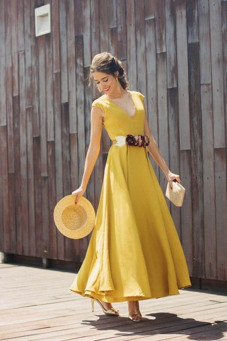 Faldas Midi Con Vuelo Para Bodas