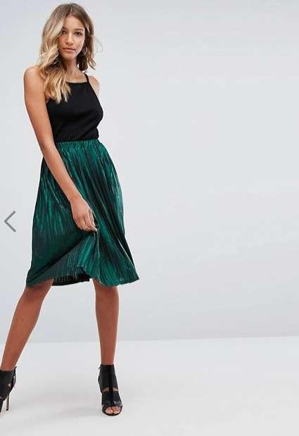 Faldas Midi Con Vuelo Para Bodas