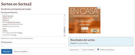 RESOLUCIÓN SORTEO EXPRESS
