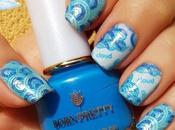 Reto Esmaltando Challenge: Nubes (con Blue Enchantress Born Pretty Store)