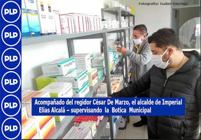Coronavirus: IMPERIAL YA TIENE SU BOTICA MUNICIPAL…