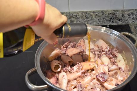 Calamares Encebollados