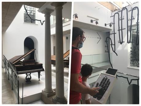 Museo Interactivo de la Música en Málaga, con niños