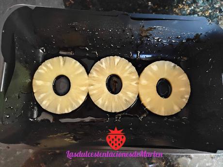 Pastel de Piña y Caramelo