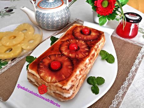 Pastel de Piña y Caramelo
