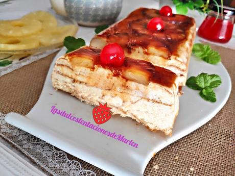 Pastel de Piña y Caramelo