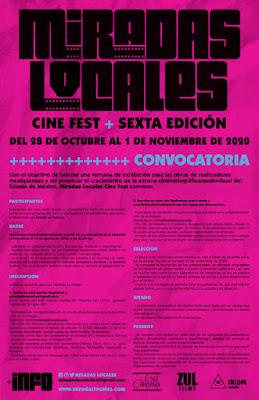 INVITAN A PARTICIPAR EN FESTIVAL DE CINE “MIRADAS LOCALES”
