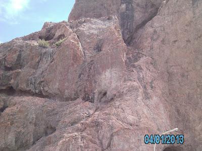 Un dique en la Patagonia