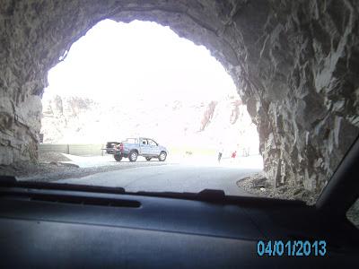 Un dique en la Patagonia