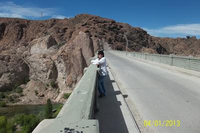 Un dique en la Patagonia