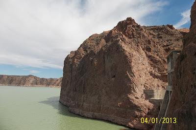 Un dique en la Patagonia