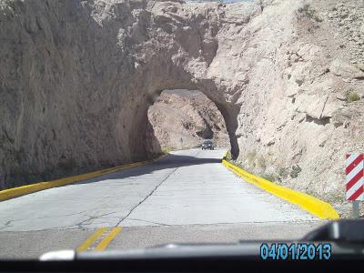 Un dique en la Patagonia