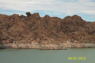 Un dique en la Patagonia