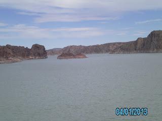 Un dique en la Patagonia