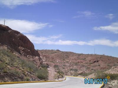 Un dique en la Patagonia