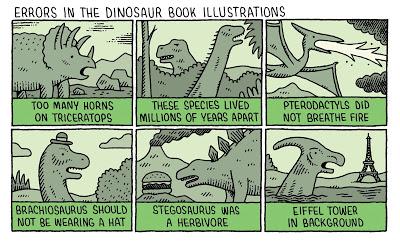 El humor paleontológico de Tom Gauld