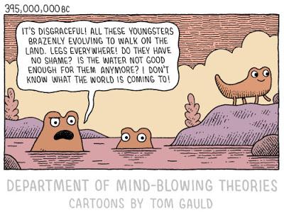 El humor paleontológico de Tom Gauld