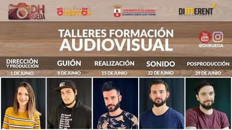 GRAN ACOGIDA DE LOS TALLERES ONLINE DE FORMACIÓN AUDIOVISUAL PARA LA GRABACIÓN DE CORTOS