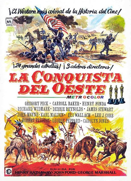 LA CONQUISTA DEL OESTE - Henry Hathaway, John Ford, George Marshall,