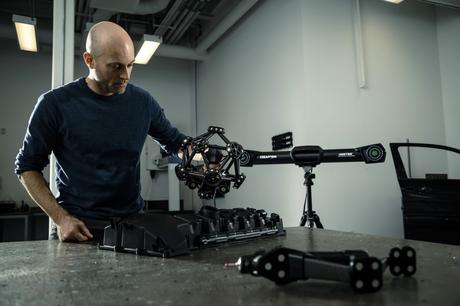 AsorCAD presenta el nuevo escáner 3D CMM óptico MetraSCAN Black