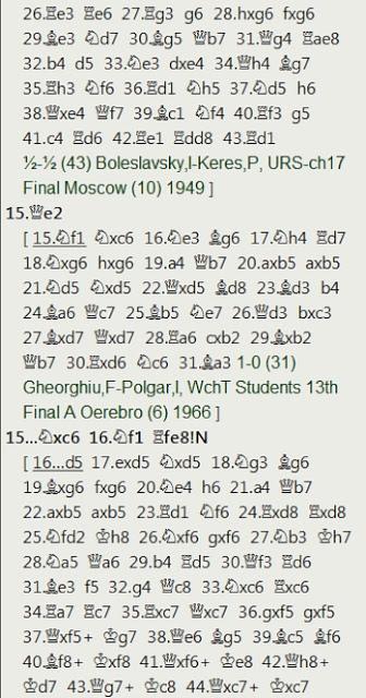 La partida de Kárpov de la primera ronda del Campeonato de la U.R.S.S. por Equipos - Riga 1968