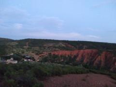 Anochece en Puebla de Valles