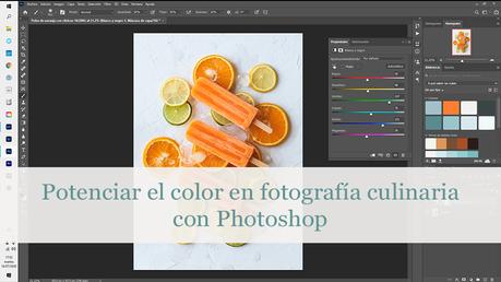 color en fotografía culinaria