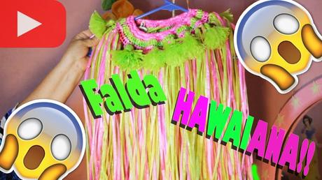 Falda De Hawaiana Como Hacer