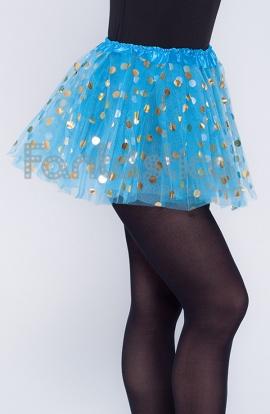 Falda Circular Roja De Nina