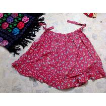 Falda Circular Roja De Nina