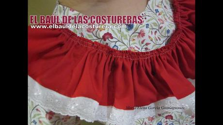 Falda Circular Roja De Nina