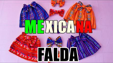 Falda Circular Roja De Nina