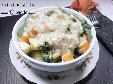 Ensalada fresca de manzana