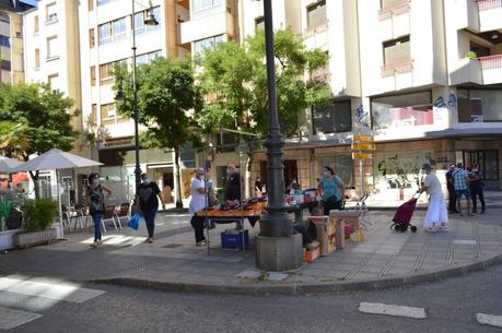 Más público en el mercadillo de Ponferrada con el incremento de puestos de textil Más público en el mercadillo de Ponferrada con el incremento de puestos de textil
