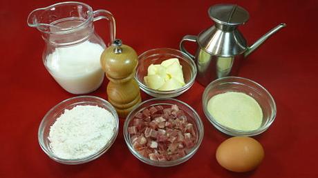 Los ingredientes necesarios para hacer croquetas de jamón serrano caseras