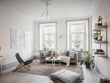 small kitchen scandinavian kitchen scandi kitchen modern kitchen modern kichen design kitchen contemporary kitchen cocina sin muebles superiores cocina nórdica cocina moderna cocina escandinava cocina de diseño cocina con muebles hasta el techo cocina con muebles altos  