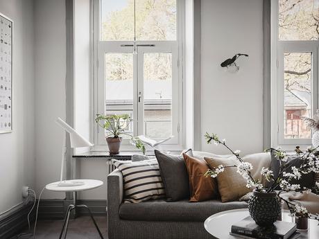 small kitchen scandinavian kitchen scandi kitchen modern kitchen modern kichen design kitchen contemporary kitchen cocina sin muebles superiores cocina nórdica cocina moderna cocina escandinava cocina de diseño cocina con muebles hasta el techo cocina con muebles altos  