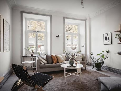 small kitchen scandinavian kitchen scandi kitchen modern kitchen modern kichen design kitchen contemporary kitchen cocina sin muebles superiores cocina nórdica cocina moderna cocina escandinava cocina de diseño cocina con muebles hasta el techo cocina con muebles altos  