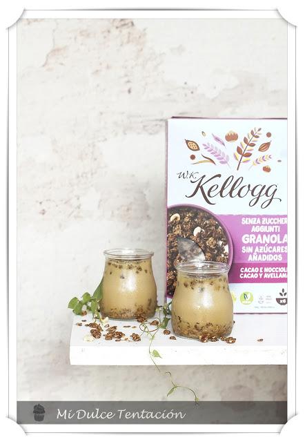 Panna Cotta de Café con Granola