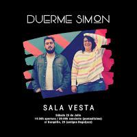 Concierto de Duerme Simón en Sala Vesta