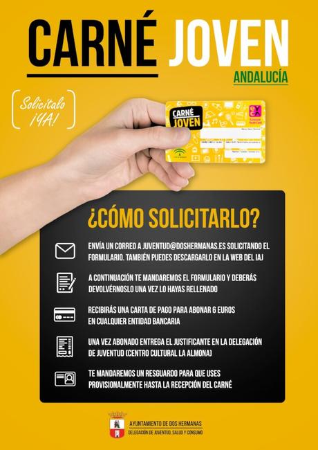 JUVENTUD ACTIVA DE FORMA TELEMÁTICA LA SOLICITUD DEL CARNÉ JOVEN EUROPEO