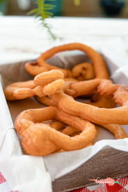 Tejeringos / Churros malagueños
