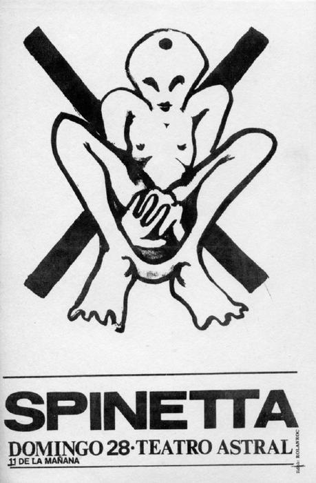 Spinetta, esquina Artaud