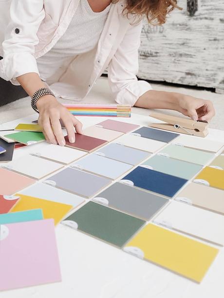 Proyecto azul: renovar un cuarto con color - halfpainted wall